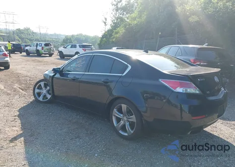 2012 Acura Tl 3.7 из США, поврежденный, VIN 19UUA9F57CA011728